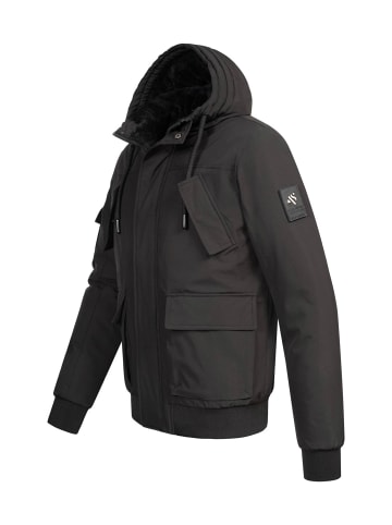 Alessandro Salvarini Winterjacke AS-432 in Schwarz