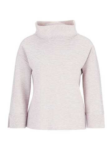 Betty Barclay Sweatshirt mit Rippenstruktur in Grau