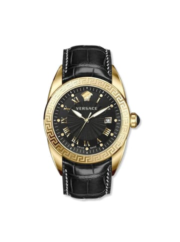 Versace Analoguhr für Herren in Schwarz