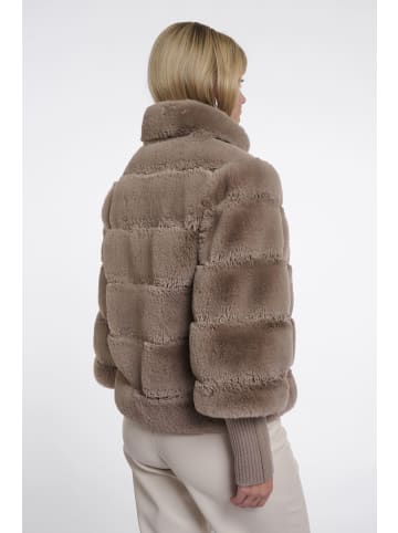 RINO&PELLE Jacke Feline in taupe