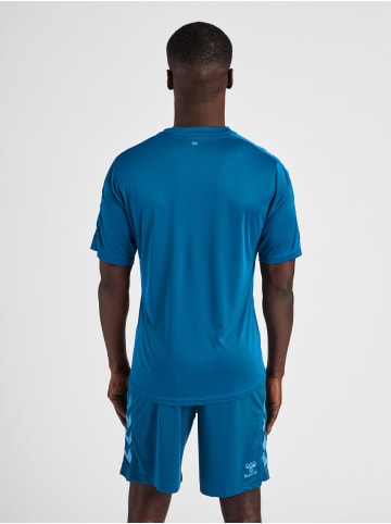 Hummel T-Shirt Hmlcore Herren in BLUE CORAL/BLUE DANUBE