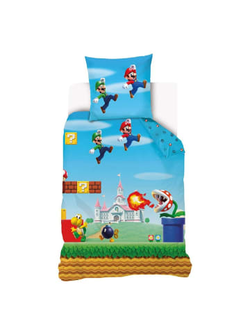 Nintendo  Level Bettwäsche 140×200cm, 70×90cm 100% Baumwolle