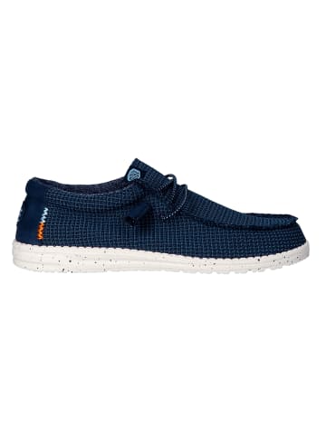 Hey Dude Wally Sport Mesh in Blau