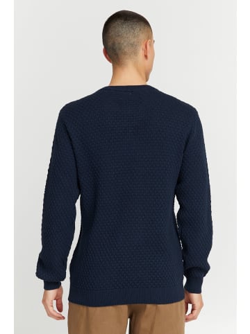 !SOLID Strickpullover SDClive LS 21107143  Moderner Strickpullover in Blau