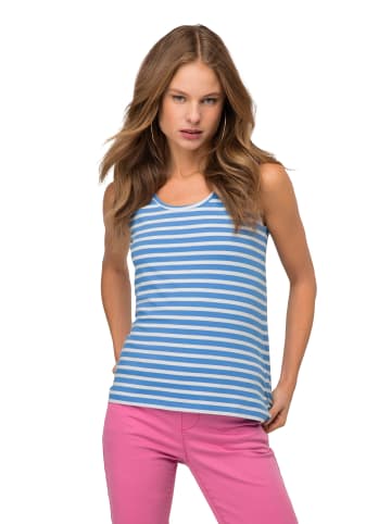 LAURASØN Strick-Top in azurblau