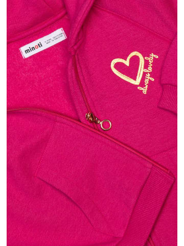 Minoti Sweatjacken 12ZTHRU 1 in rosa