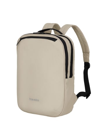 travelite Basics Daypack 40 cm Laptopfach elfenbein