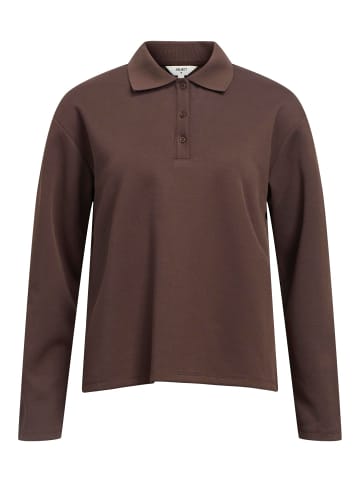 Object Poloshirt in Seal Brown