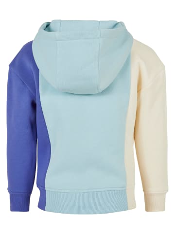 Urban Classics Kapuzenpullover in whitesand/oceanblue/purpleday