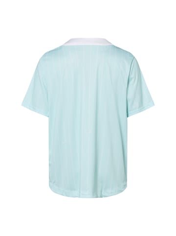 Karl Kani Freizeithemd in mint weiß