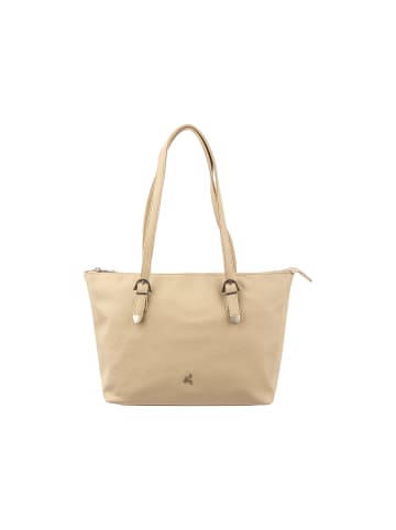 PRATTEN S038-G genarptes PU Shopper in dark beige