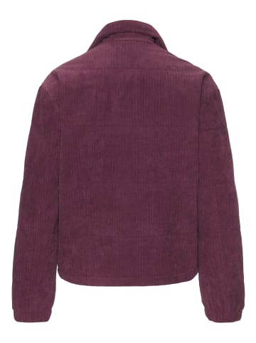 Buffalo Cordjacke in aubergine