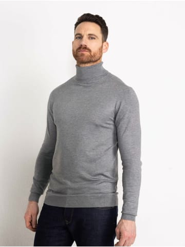 Petrol Industries Essential Rollkragenpullover in Grau