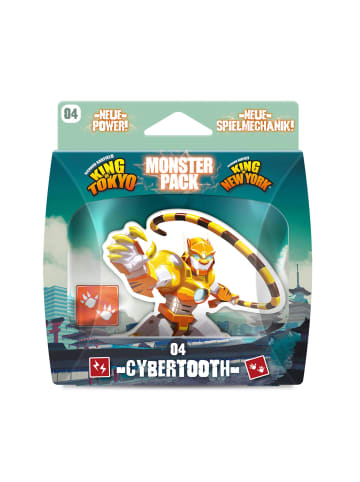 iello Familienspiel Monster Pack Cybertooth in Bunt