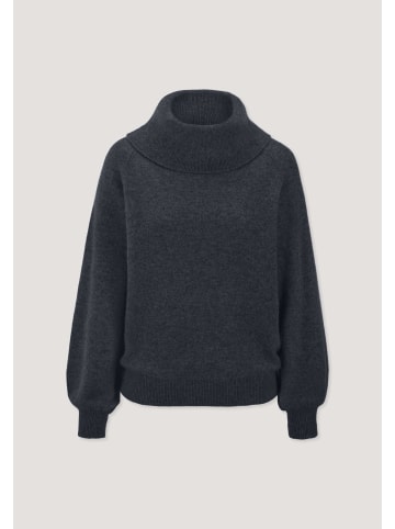 Hessnatur Hessnatur Strick-Pullover Relaxed BETTER RECYCLING aus Kaschmir in marine