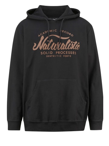 Men Plus Sweatshirt in schwarz