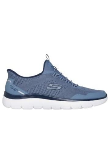 Skechers Slipper in blau