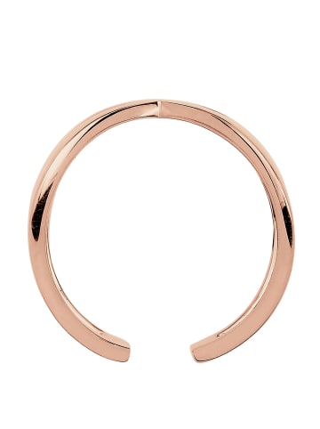 Elli Ring 925 Sterling Silber Geo, Kreuz in Rosegold