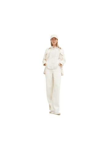 Tom Tailor Langarmbluse in whisper white