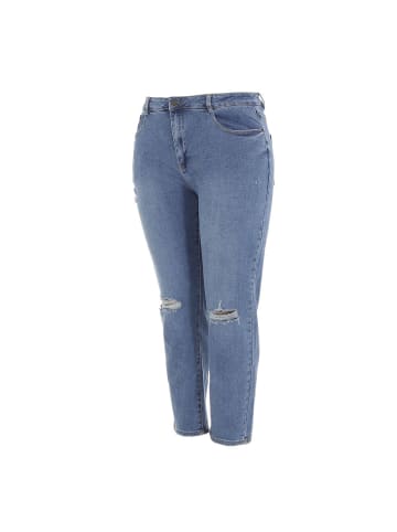 Ital-Design Jeans in Blau