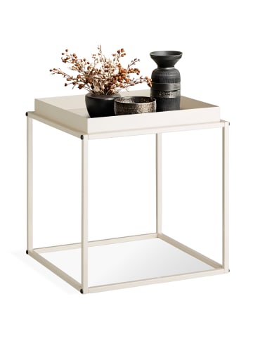 tectake Beistelltisch Cambridge 40 x 40 x 44 cm, creme