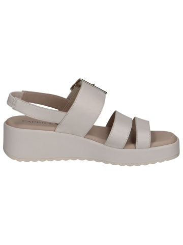 Caprice Sandale in OFFWHITE NAPPA