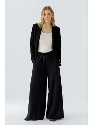 Oui Marlenehose in black
