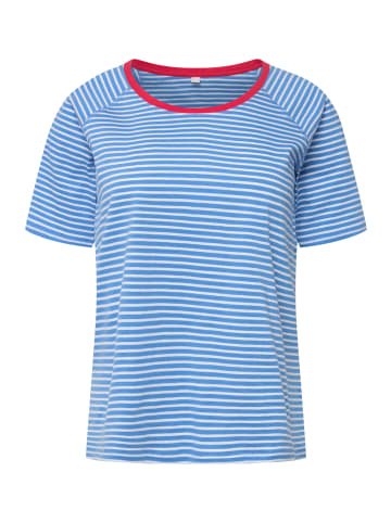 LAURASØN Shirt in azurblau