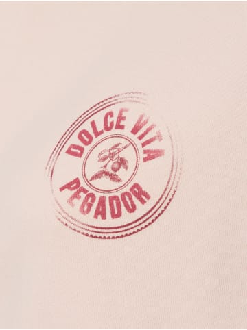 PEGADOR Sweatjacke Nadia in aprikot - 0001