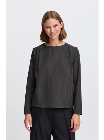b.young Langarmbluse BYMMMIDDE BLOUSE - 20815673 elegante Bluse in Grau