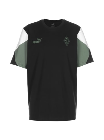 Puma T-Shirt Borussia Mönchengladbach FtblCulture in schwarz / grün