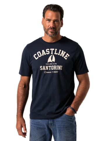 JP1880 Kurzarm T-Shirt in navy blau