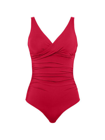 Sea Level Essentials Twist Front Multifit One Piece in RED