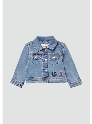 s.Oliver Indoor-Jacke langarm in Blau