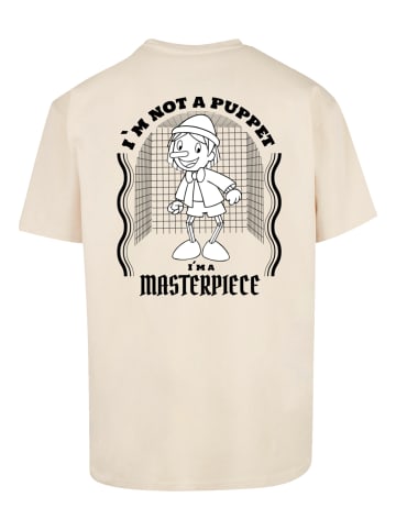 F4NT4STIC Heavy Oversize T-Shirt Pinocchio Heroes of Childhood in sand