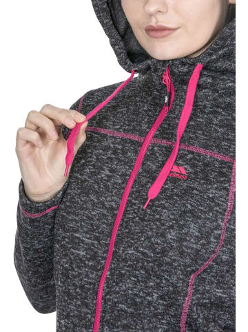 Trespass Fleecejacke/Fleecepullover in Schwarz