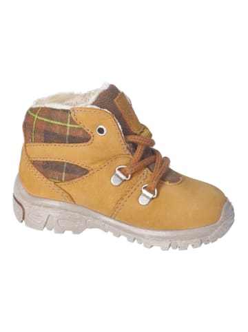 PEPINO Stiefelette Gelb/Braun
