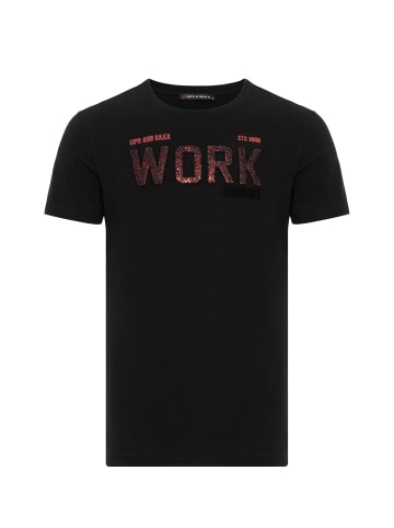 Cipo & Baxx T-Shirt in BLACK