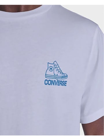 Converse Tshirt in Weiß