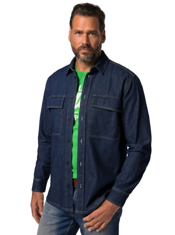 JP1880 Hemd in dark blue denim