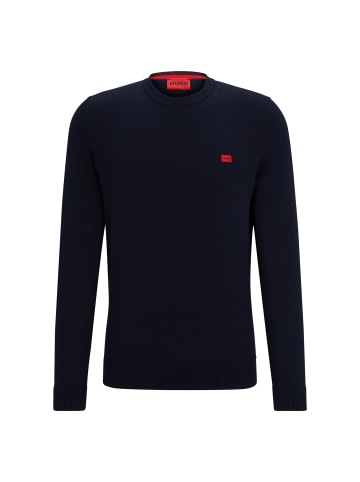 HUGO Strickpullover in Blau