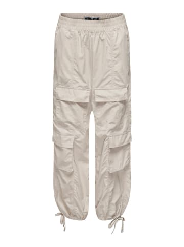 ONLY Cargo Stoffhose Stretch Jogger Pants ONLENIELCA in Beige