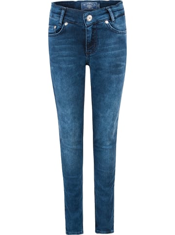 Blue Effect Skinny Jeans wide fit Plus-Größe in medium blue