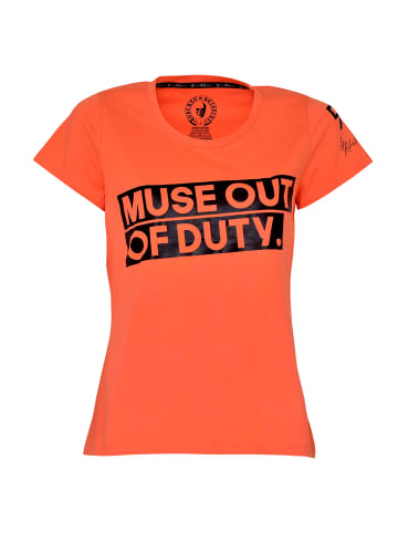 Roberto Geissini Muse Out Of Duty T-Shirt Coral