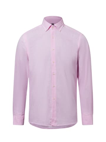 Nils Sundström Hemd in rosa weiß - 0008