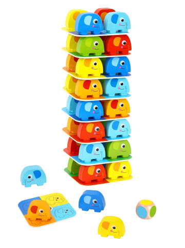 Tooky Toy Stapelturm TKF070A 46 Teile in bunt