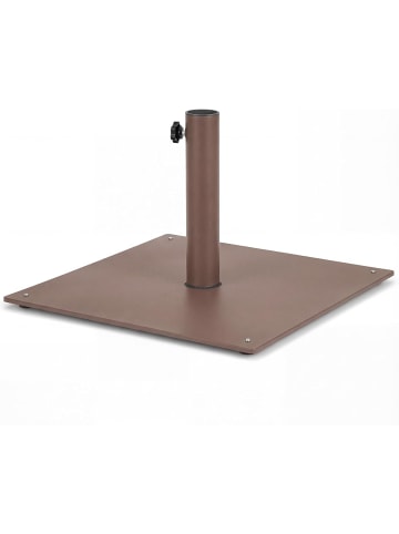 COSTWAY Sonnenschirmständer 15 kg in Braun