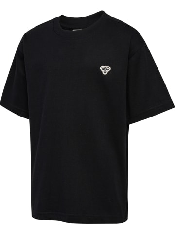 Hummel Shirt "Hmljr Loose T-Shirt S/S Bee" in Schwarz