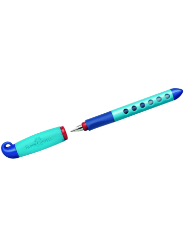 Faber-Castell Schulfüller Scribolino Linkshänder L blau