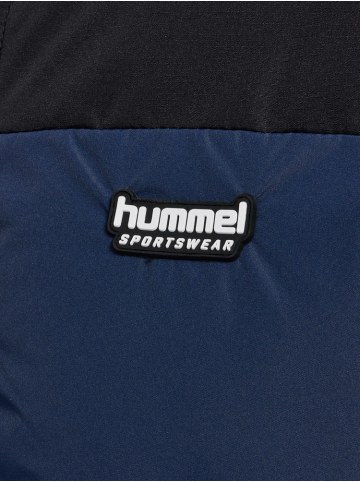 Hummel Jacke "Puff Jacket Short Sportswear" in Blau